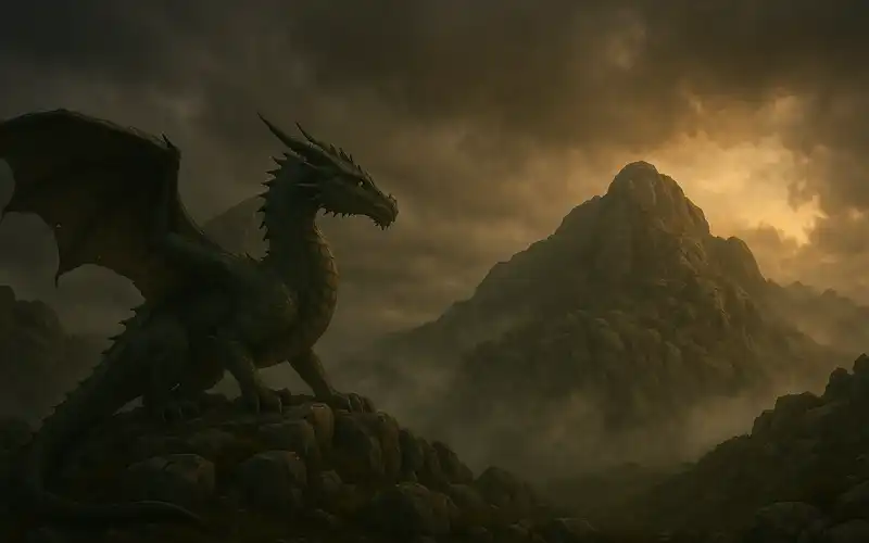 leyenda del dragon de monte o pindo