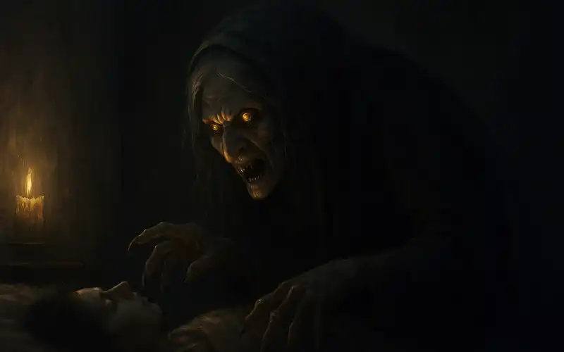 Meiga chuchona, la leyenda de las brujas que absorben energia