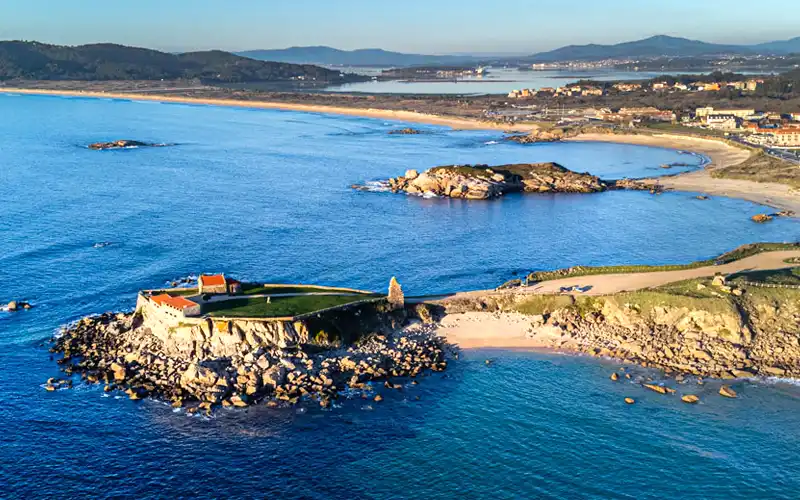 Plaza de la lanzada en O Grove · Qué ver en O Grove