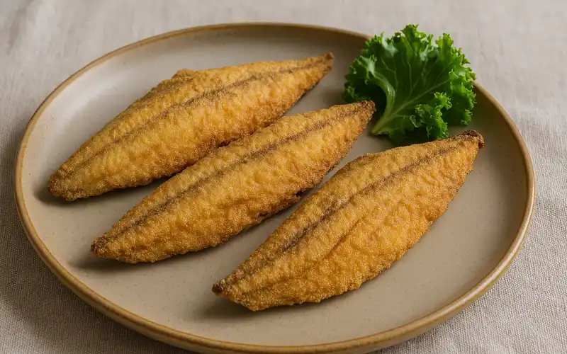Filetes de caballa frita