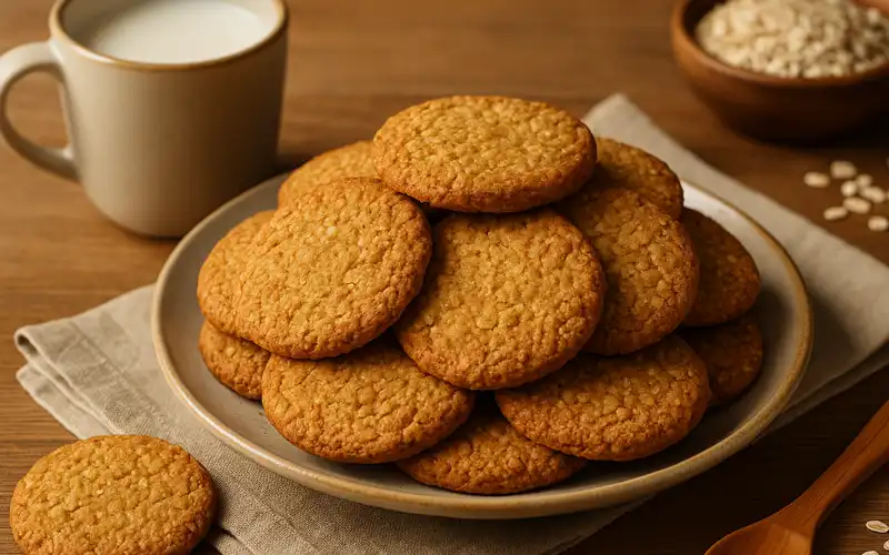 receta de galletas de avena caseras