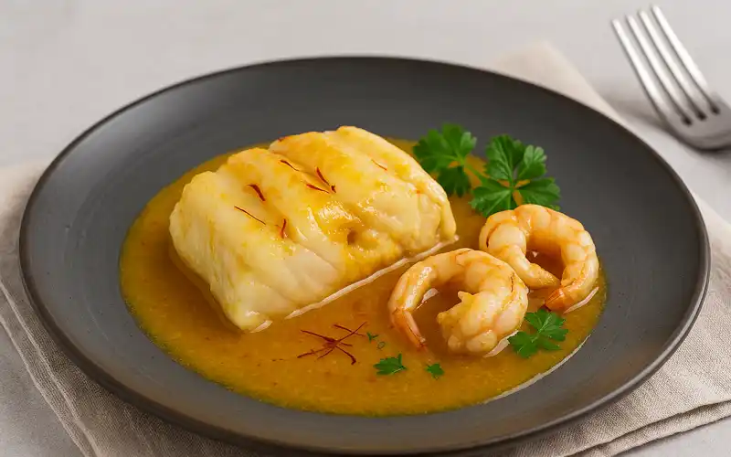 Merluza a la sidra
