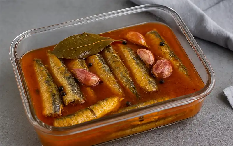 Sardinas en escabeche caseras