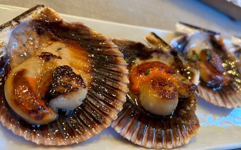 receta de zamburiñas a la plancha con ajo y perejil