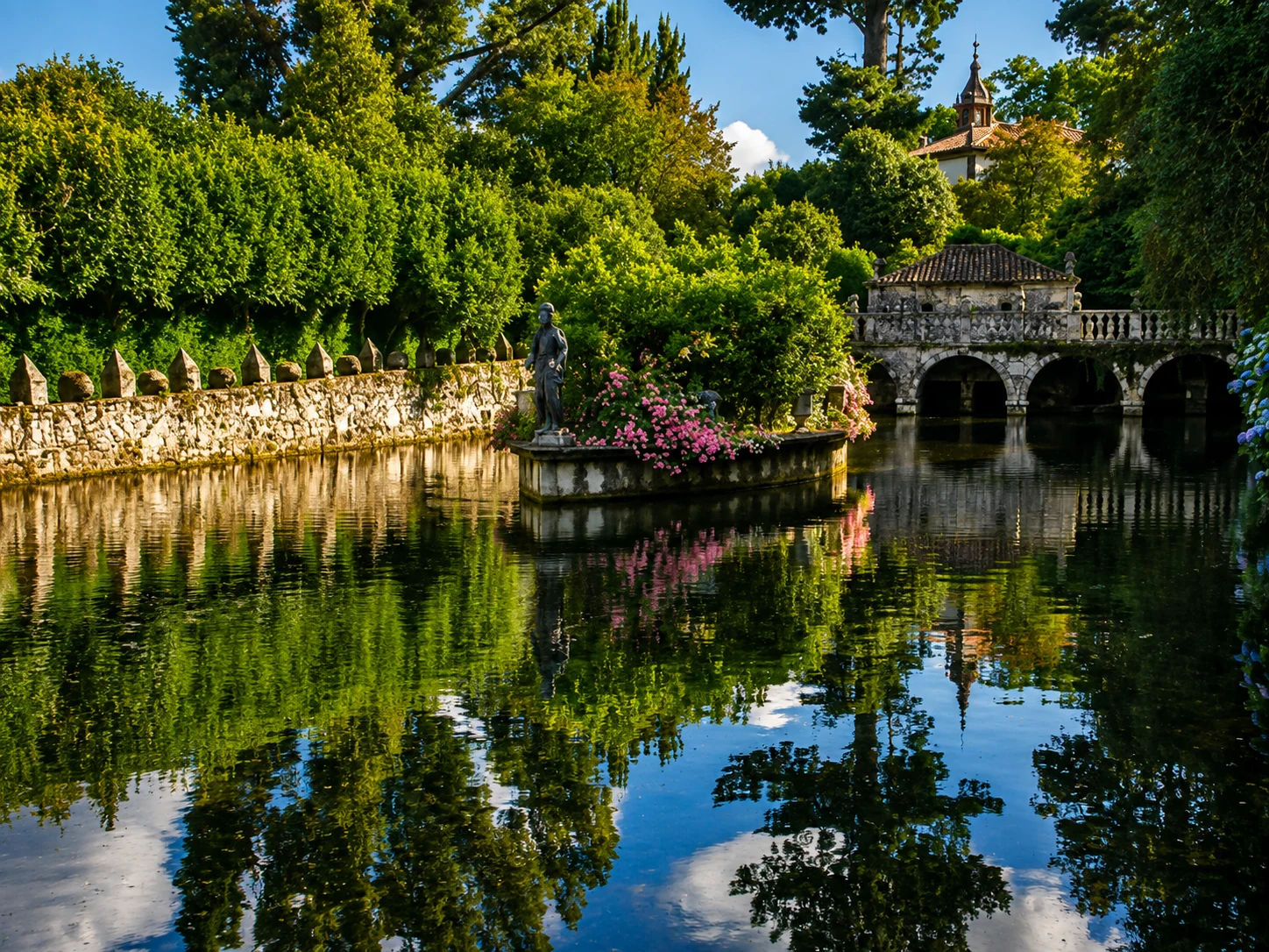 Guía turística de A Estrada y los jardines del Pazo de Oca