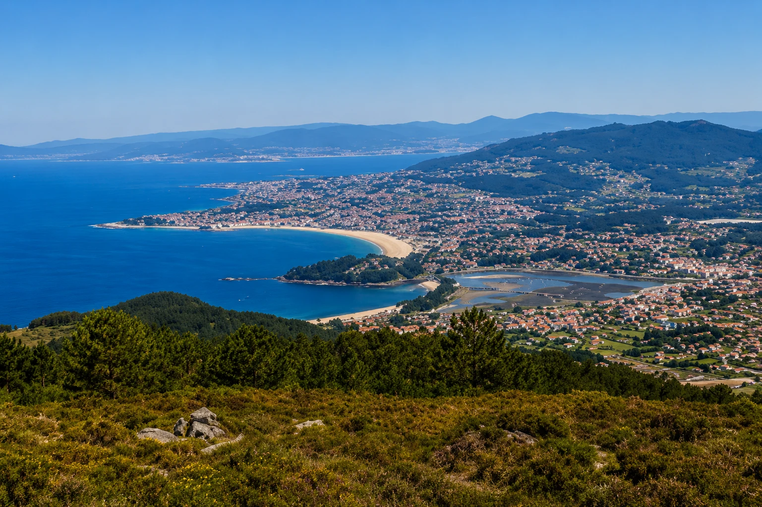 Guía turística de Nigrán: Praia América y el paisaje del Val Miñor
