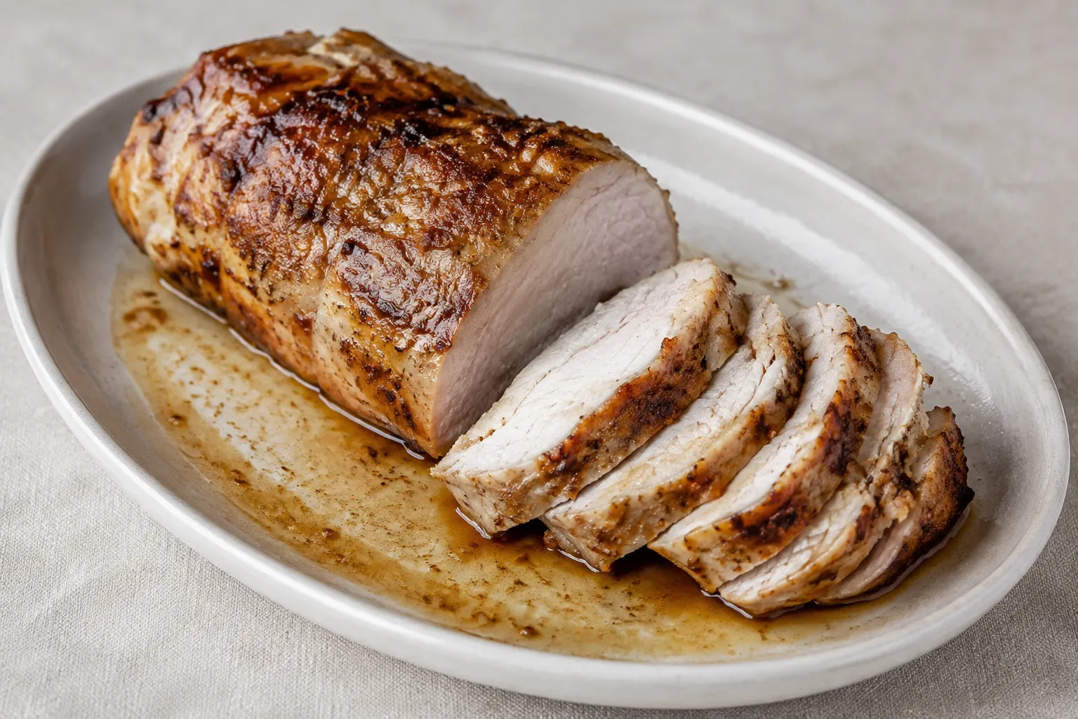 Lomo de cerdo asado
