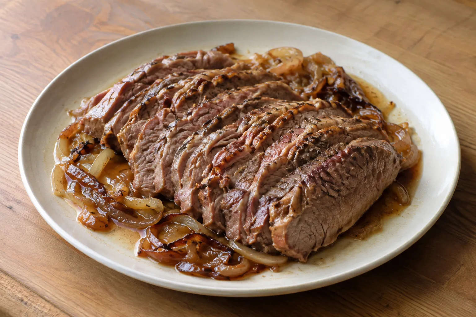 Aguja de ternera al horno