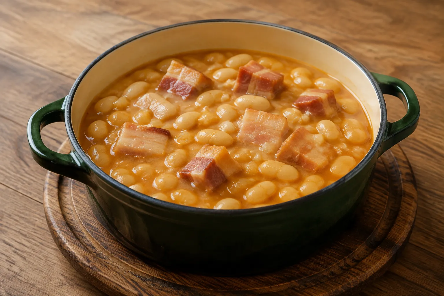 Alubias blancas con panceta