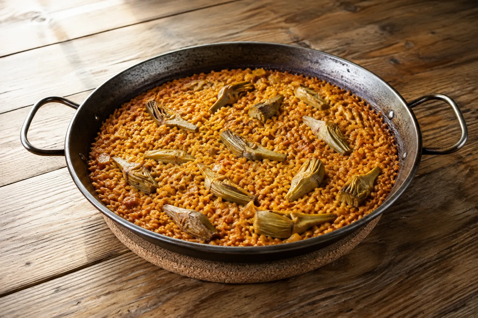 Imagen de la receta Arroz con alcachofas