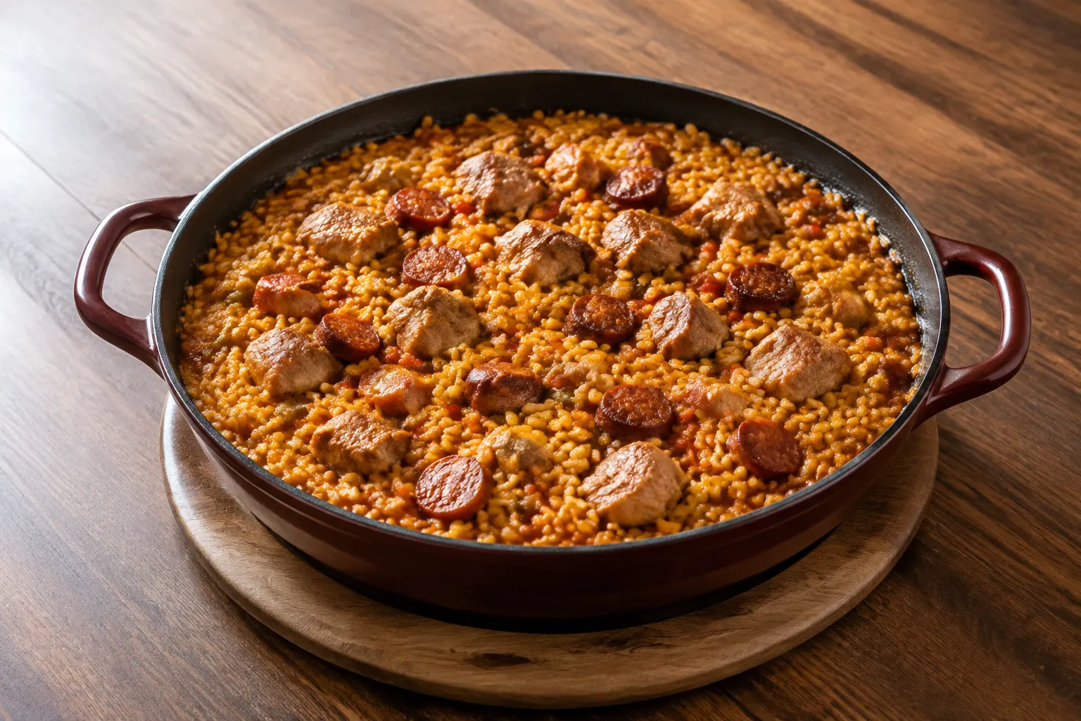 Imagen de la receta Arroz con costillas y chorizo