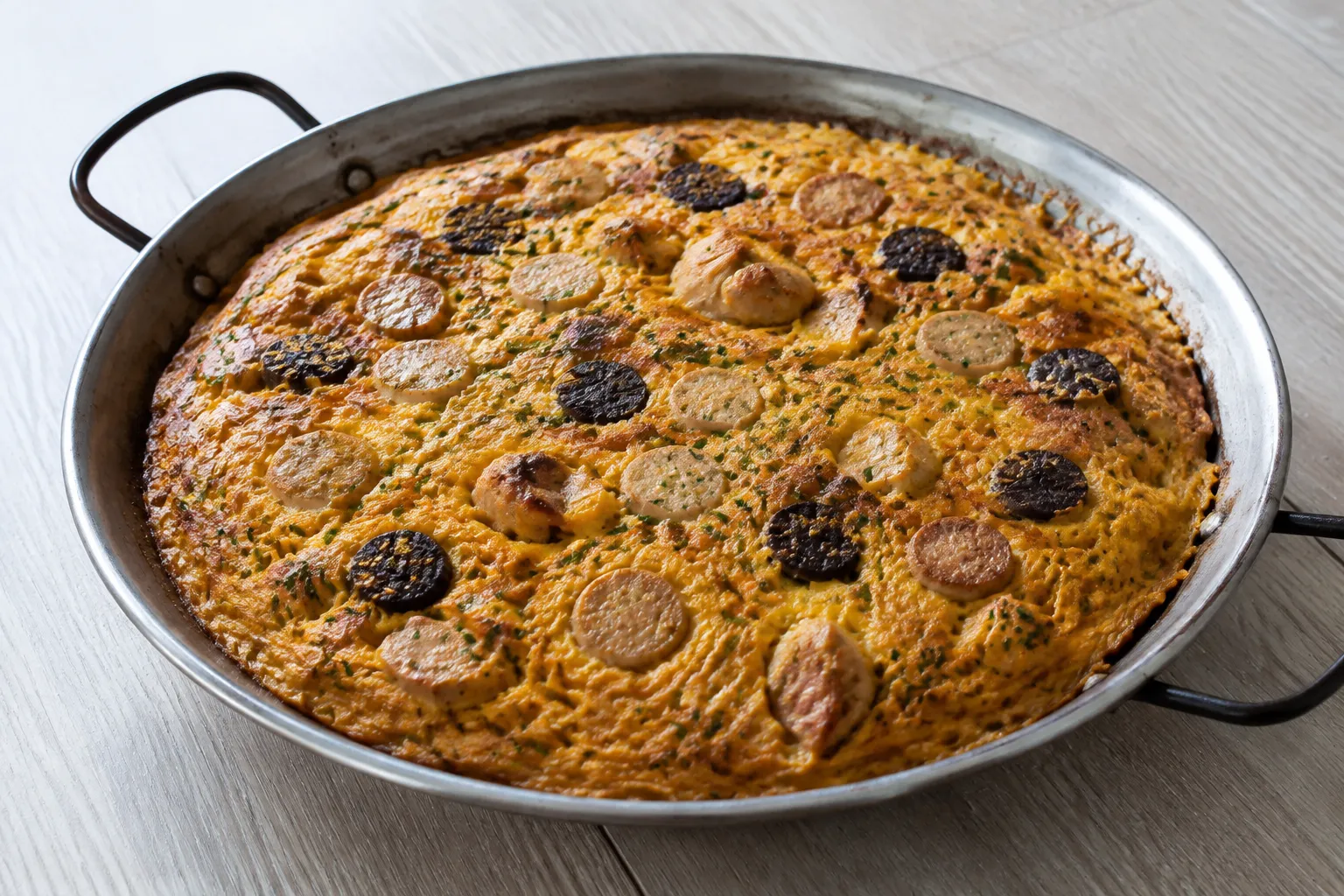 Arroz con costra
