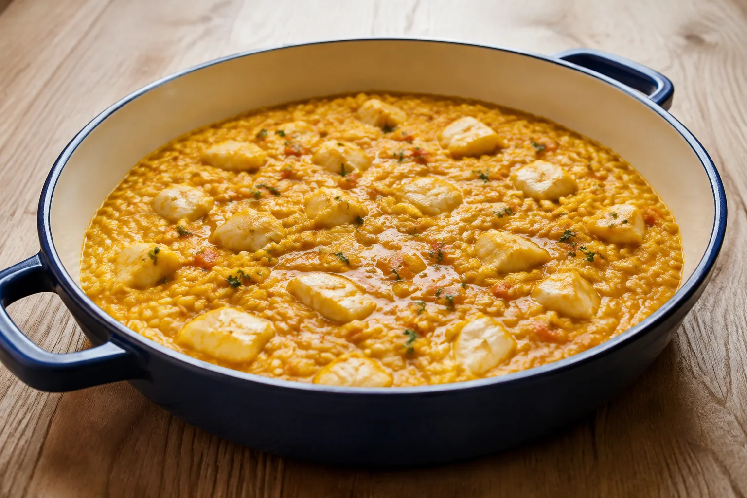 Imagen de la receta Arroz meloso con rape