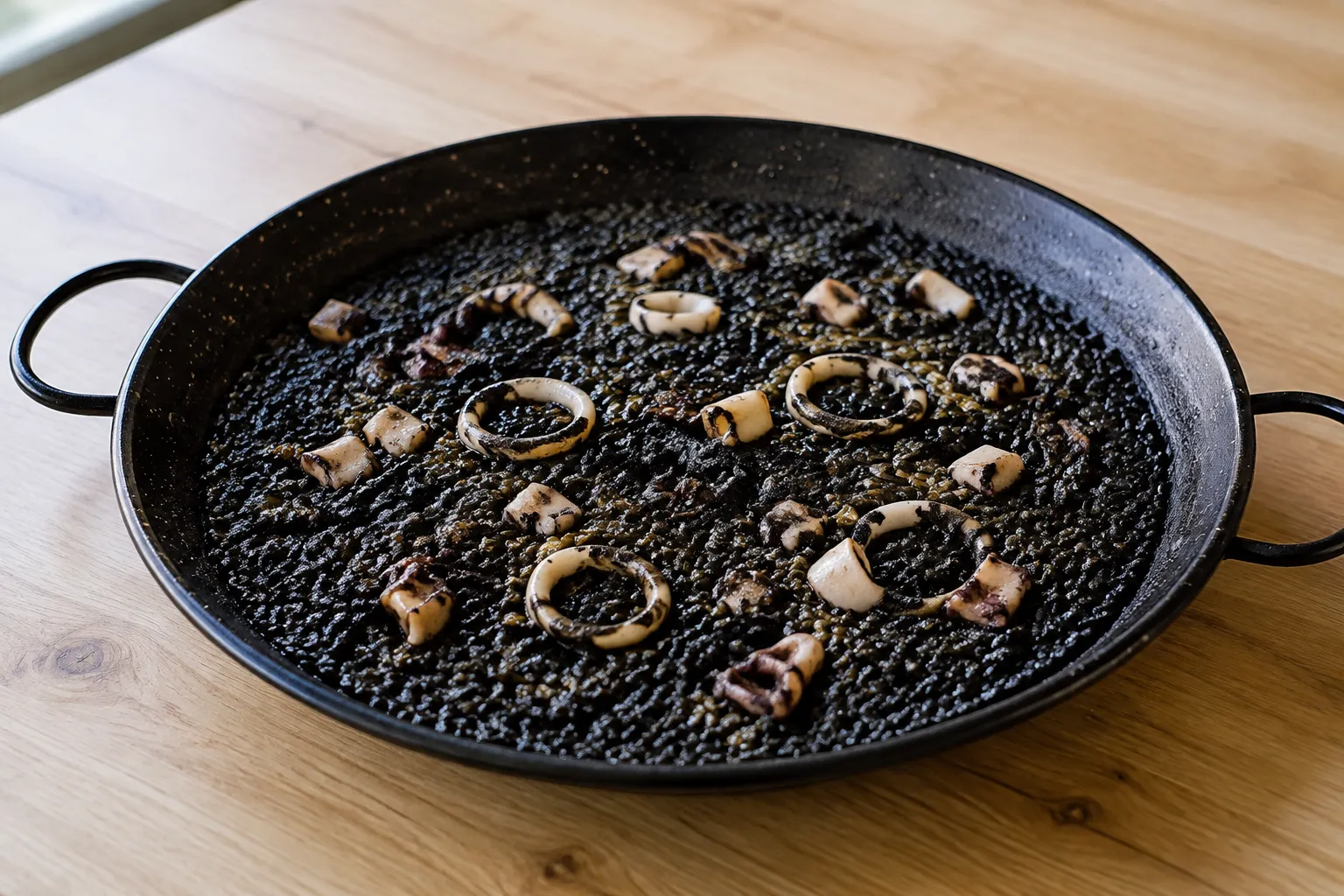 Imagen de la receta Arroz negro con calamares