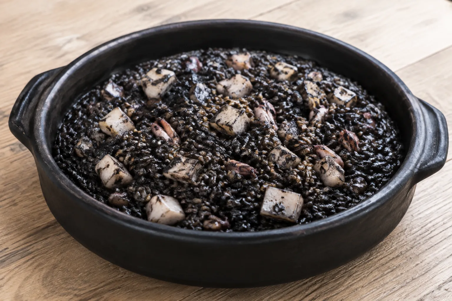 Imagen de la receta Arroz negro con choco