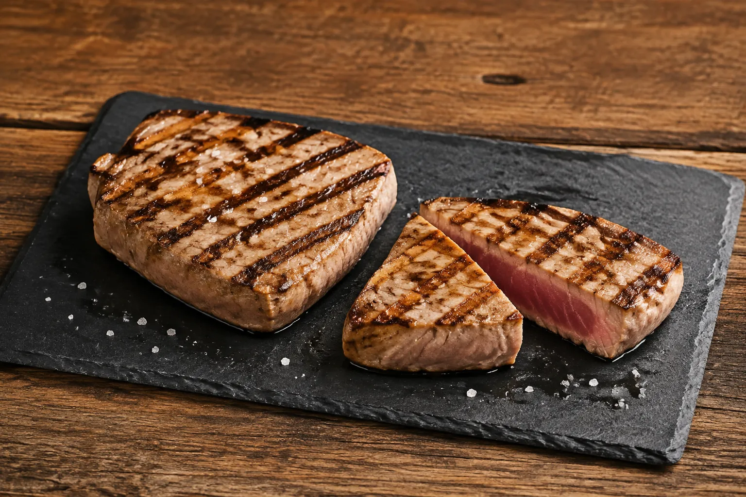 Atún a la parrilla