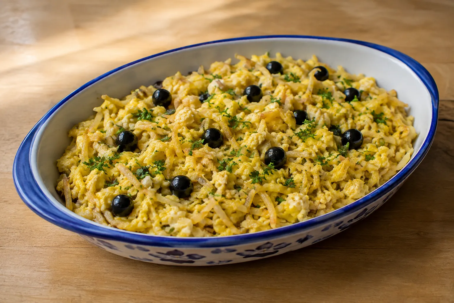 Bacalao dorado / Bacalhau à Brás
