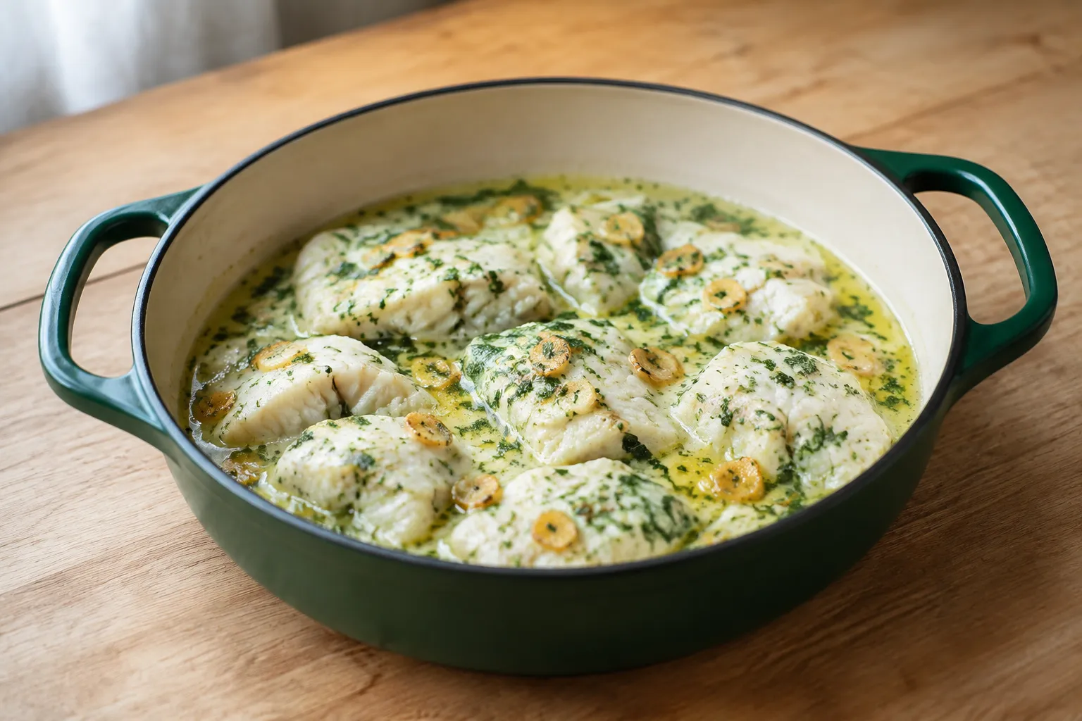 Bacalao en salsa verde