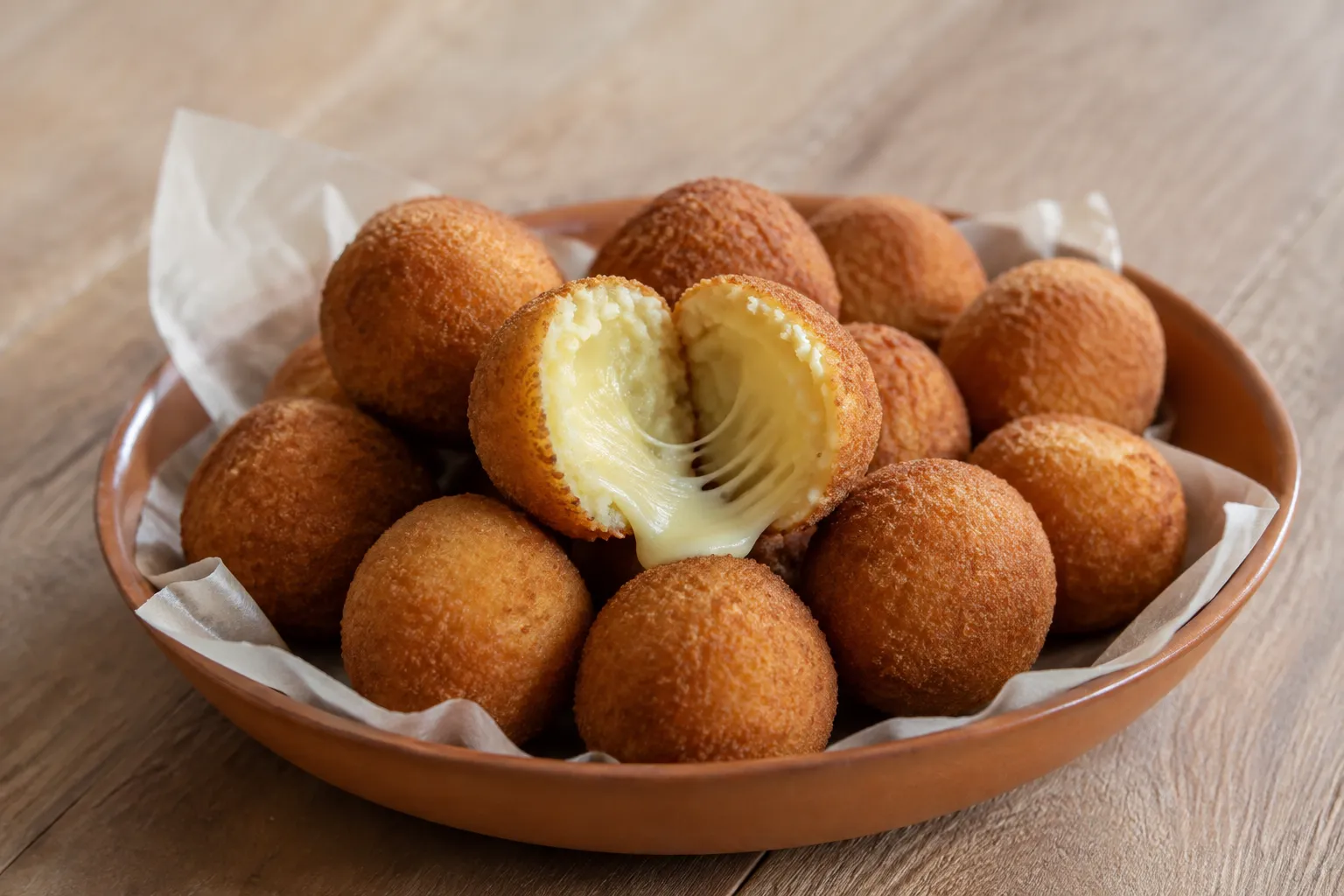 Bolitas de patata y queso