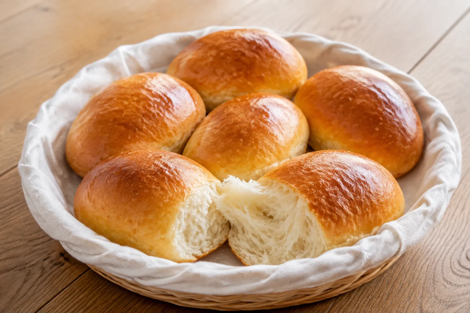 Bollos de leche