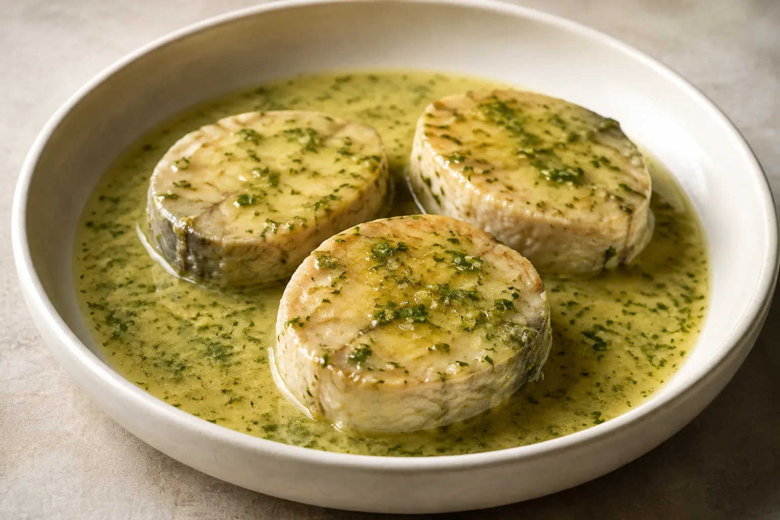 Bonito en salsa verde