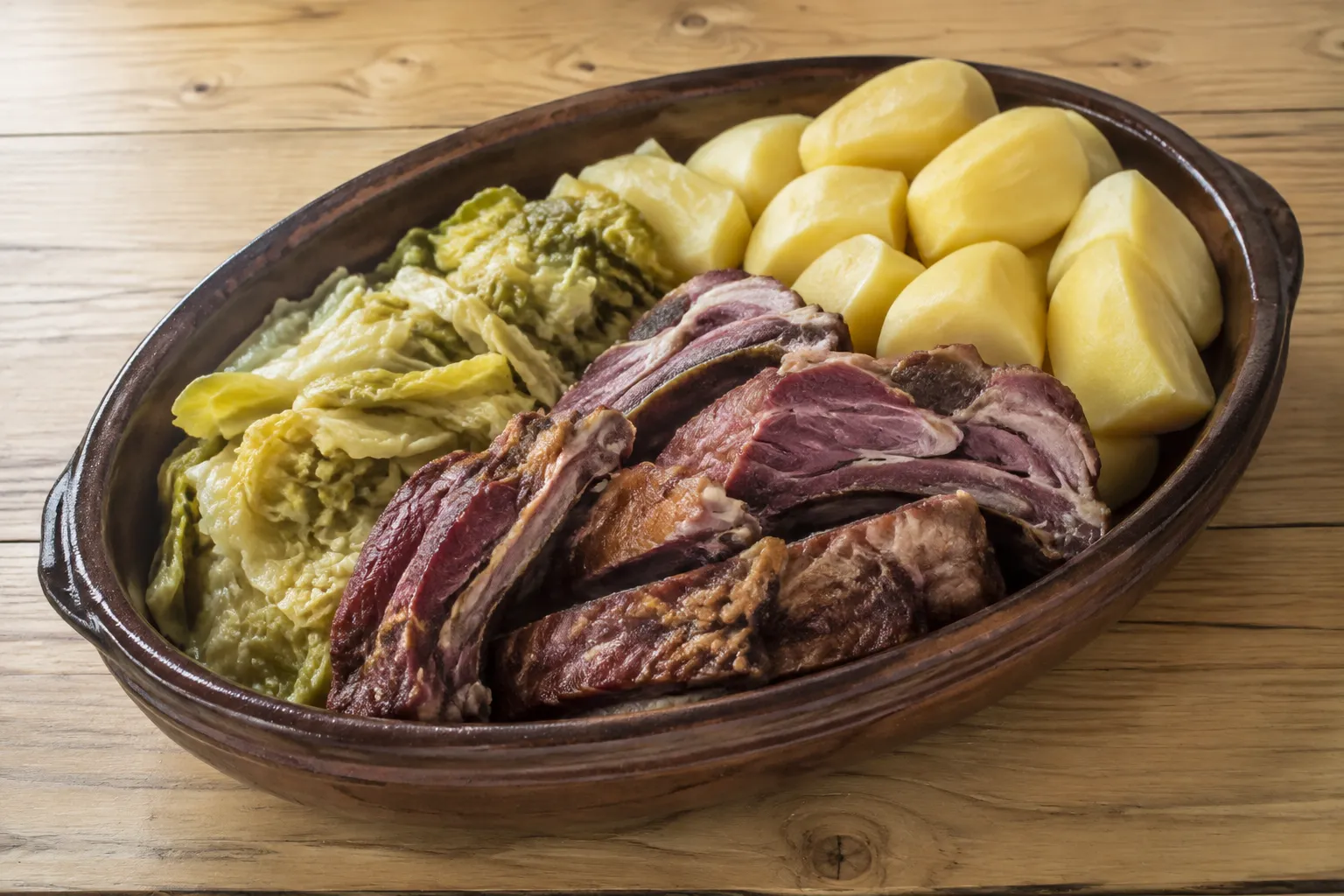 Imagen de la receta Botelo con repollo y cachelos