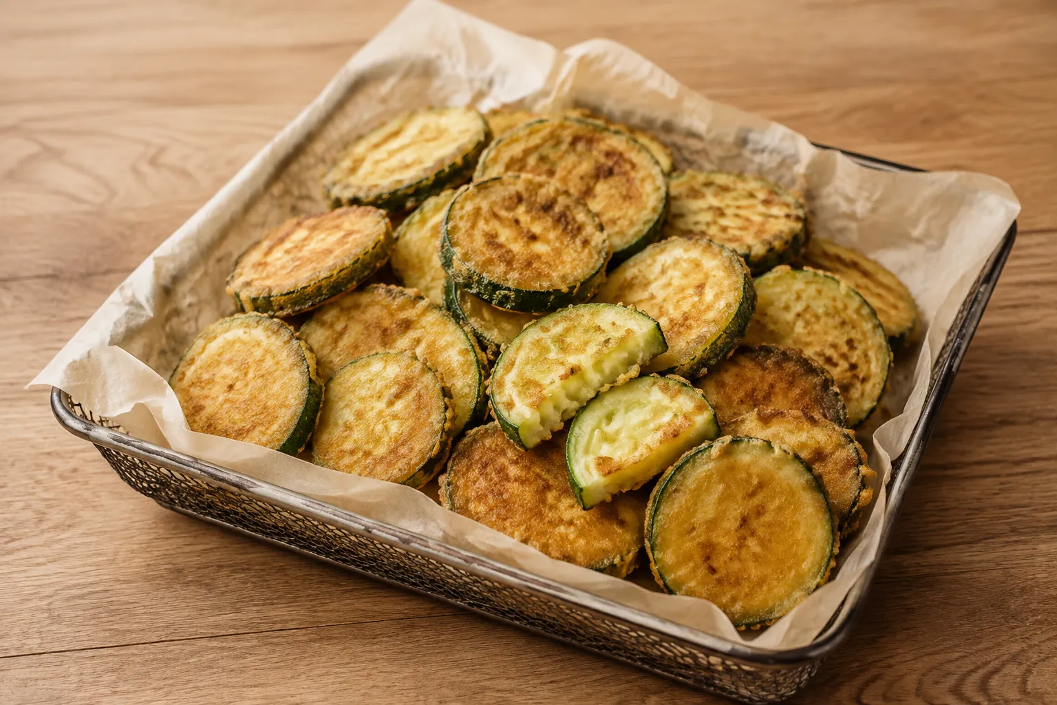 Calabacín frito