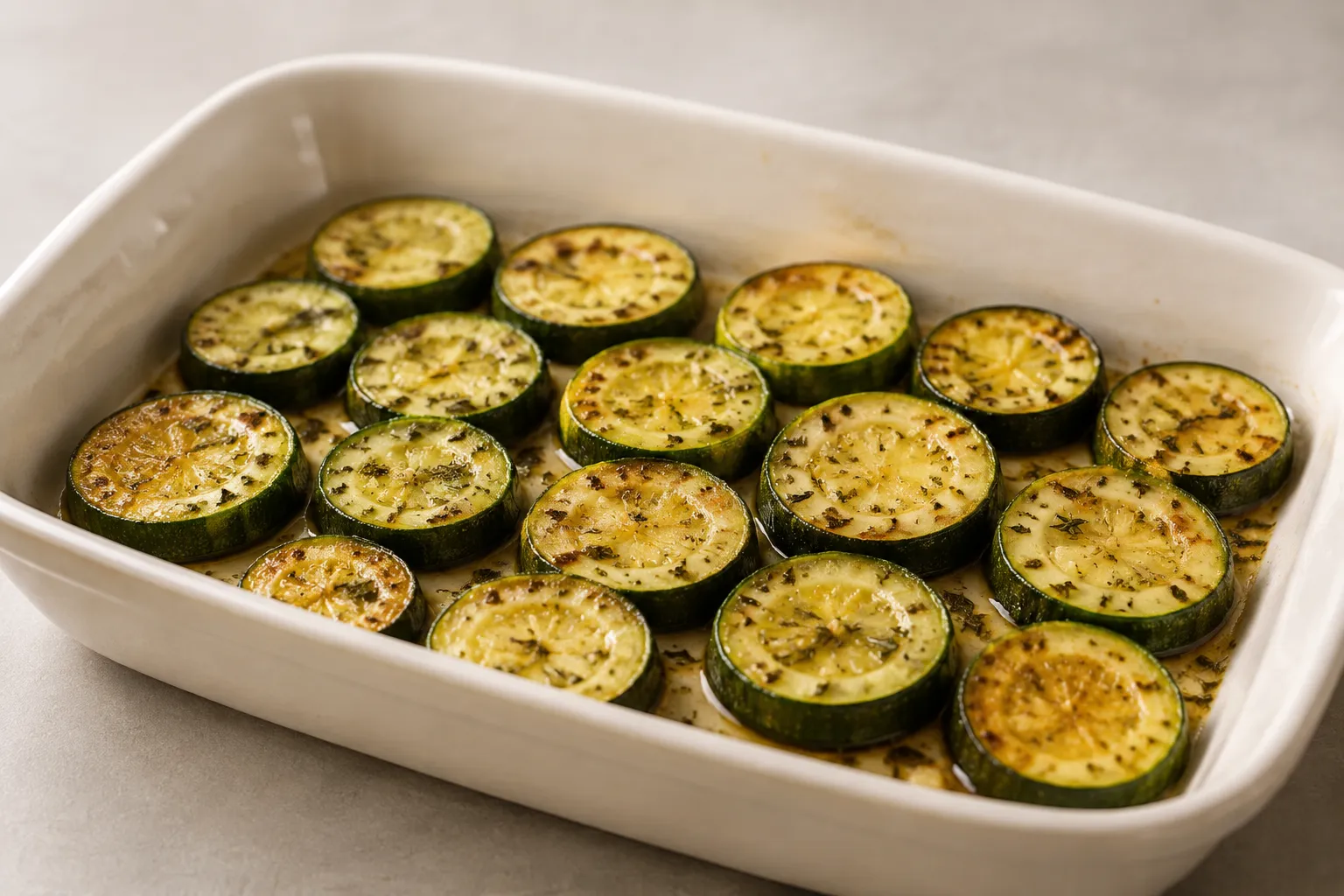 Calabacines al horno