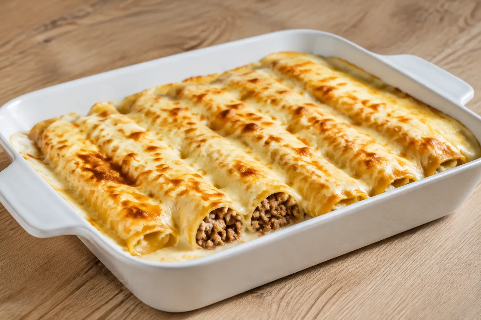 Canelones de carne