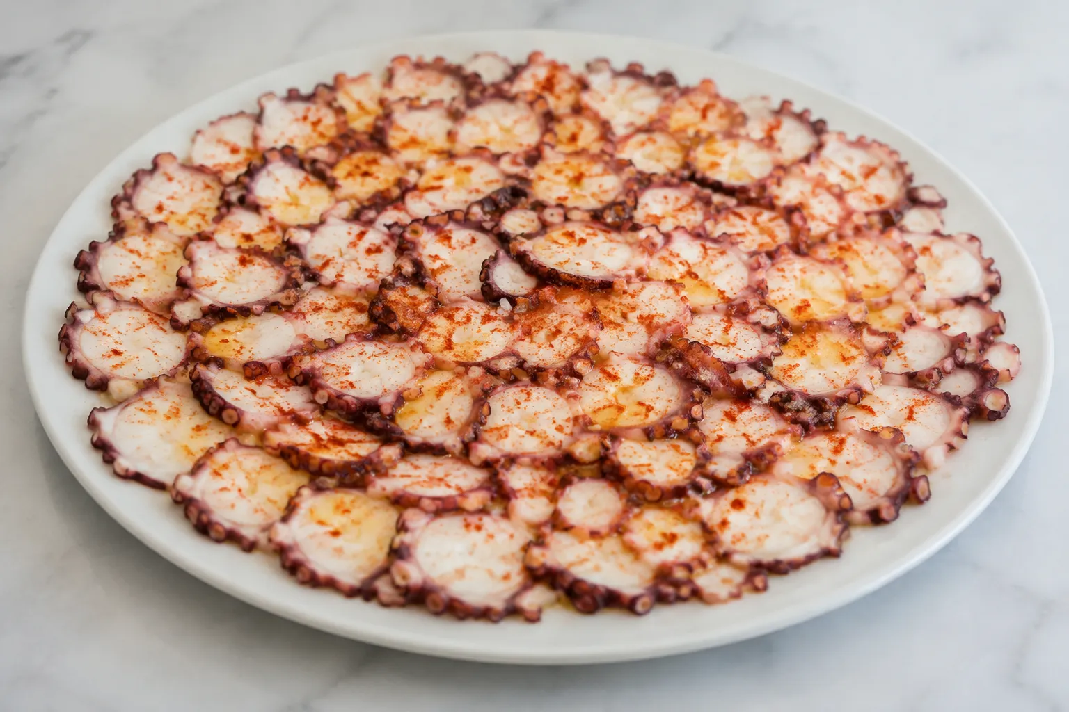 carpaccio de pulpo