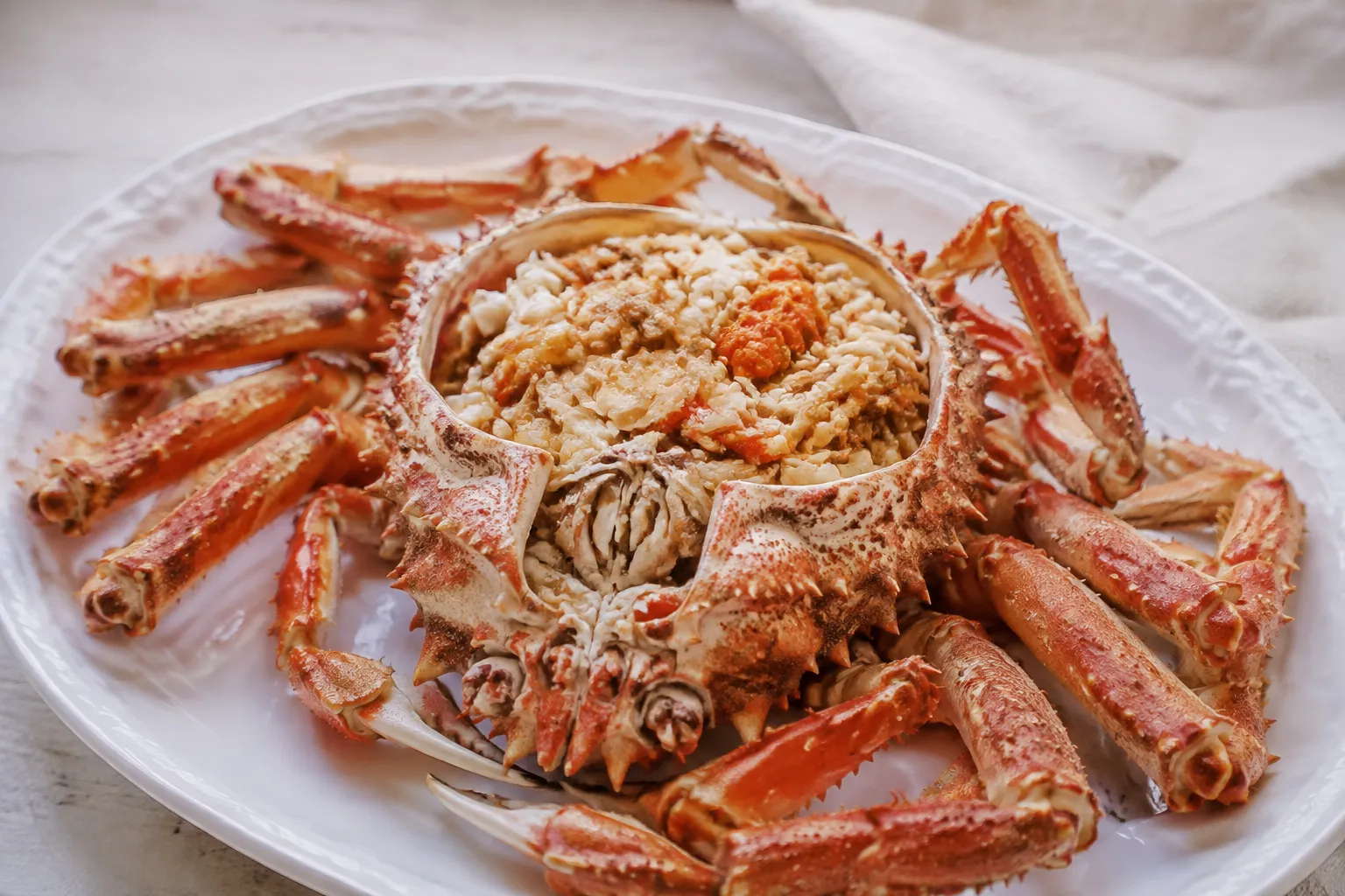 Centolla rellena