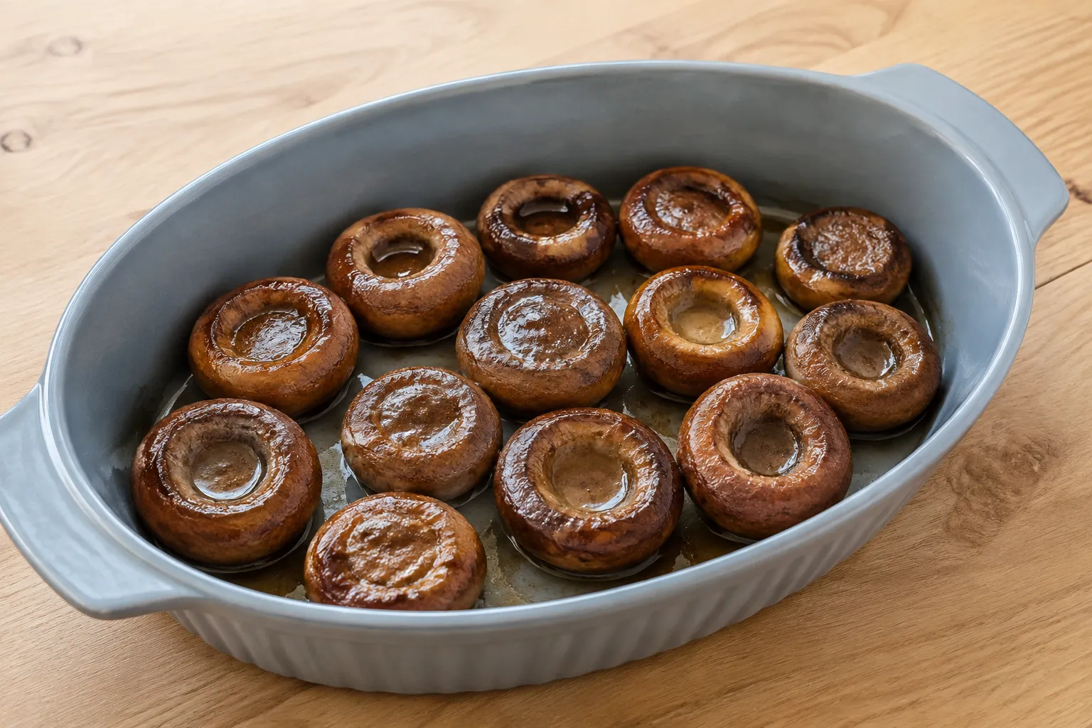 Champiñones al horno