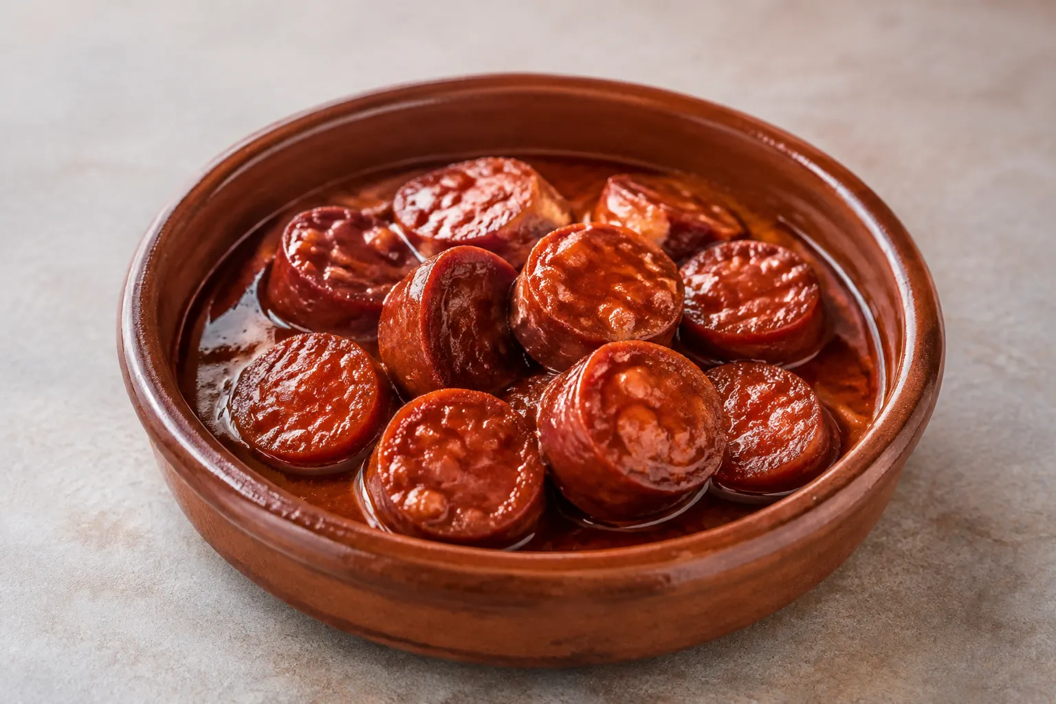 Chorizo a la sidra, ideal para picar con amigos