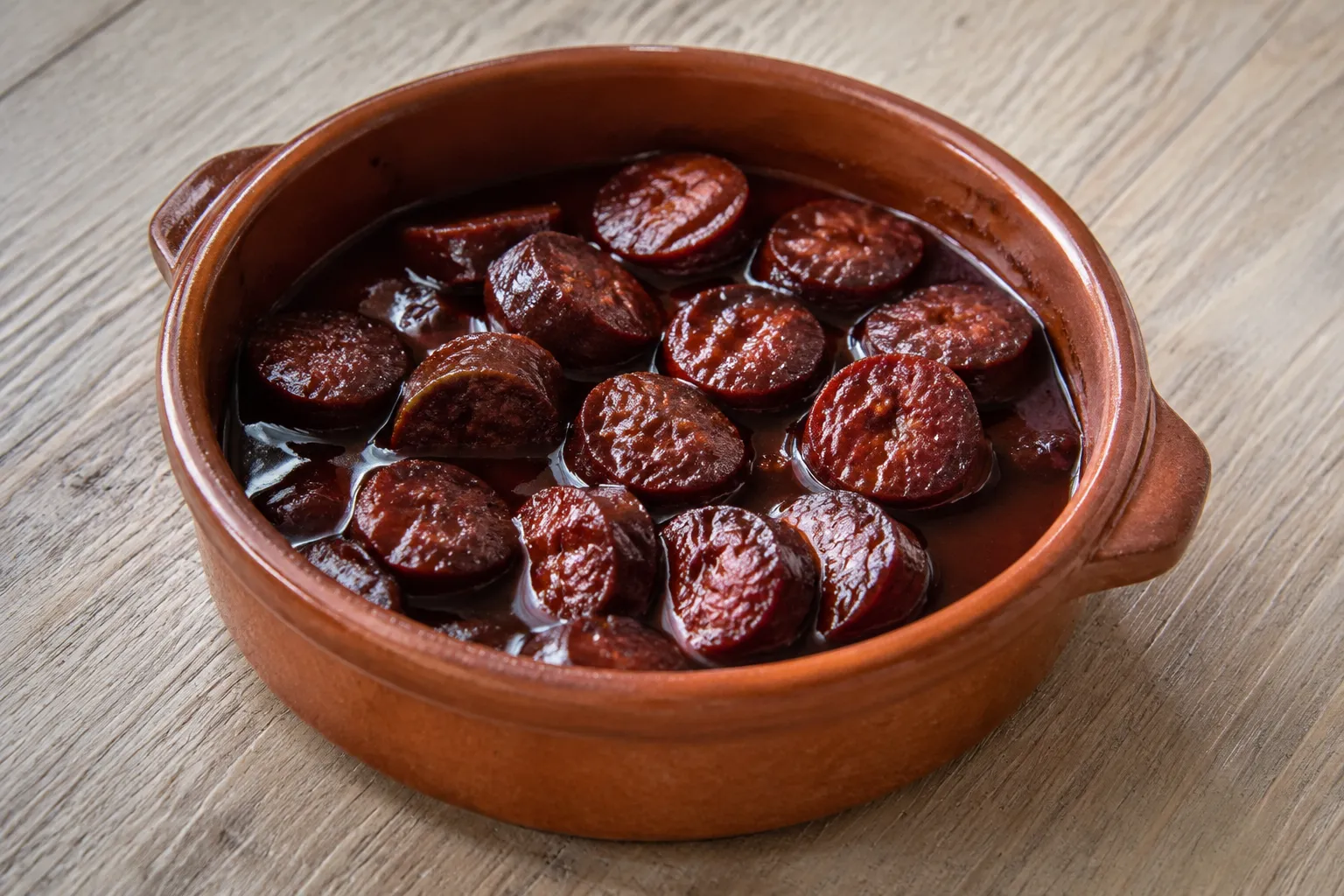receta de chorizo al vino