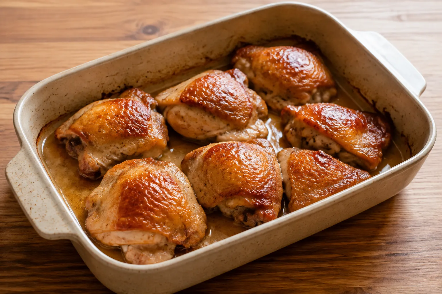 Contramuslos de pollo al horno