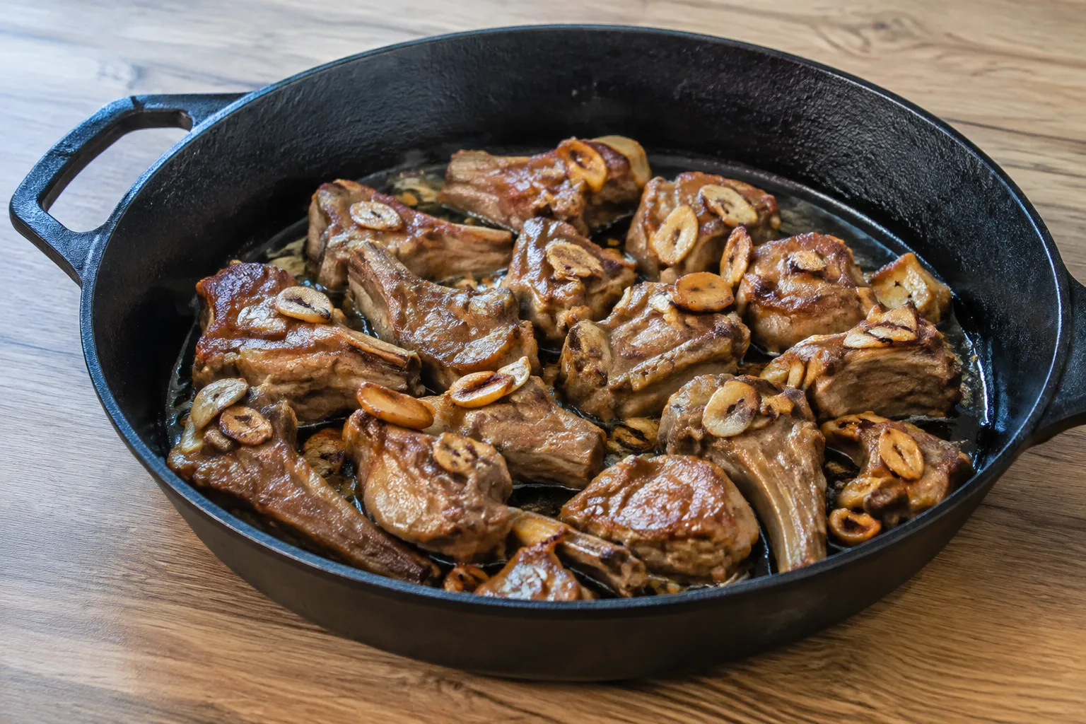 Imagen de la receta Cordero al ajillo
