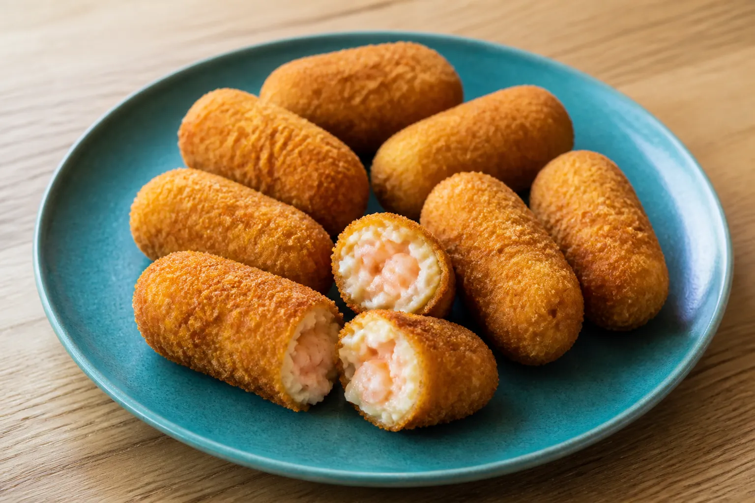Croquetas de langostinos