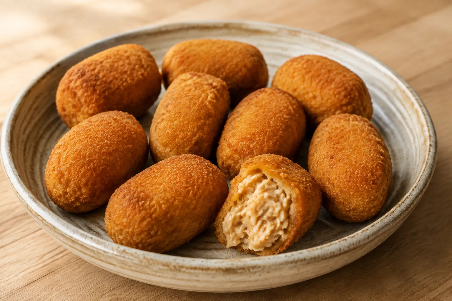 Croquetas de pollo en airfryer