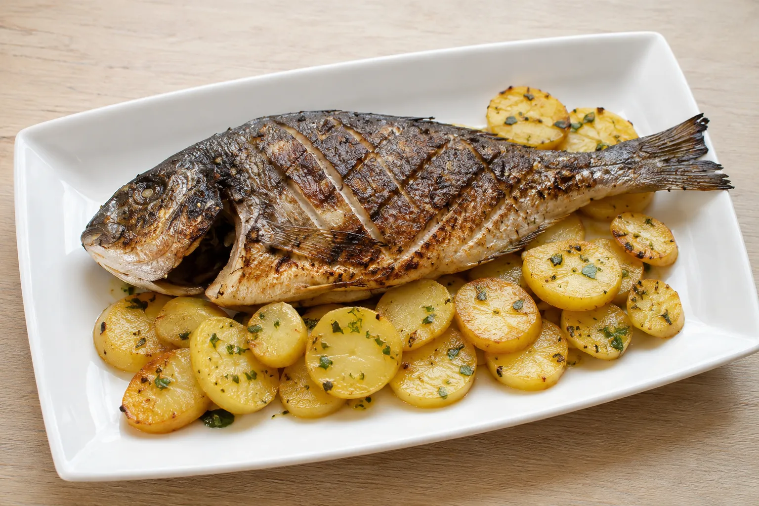 Dorada a la parrilla