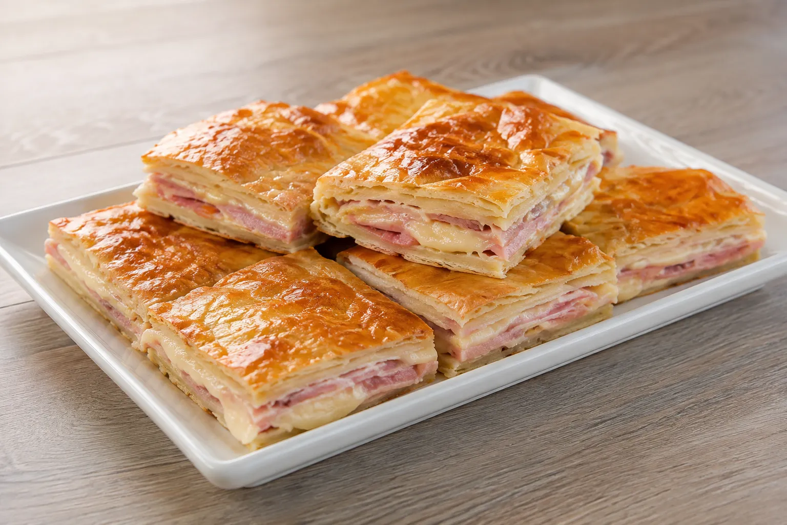 Empanada de jamón y queso