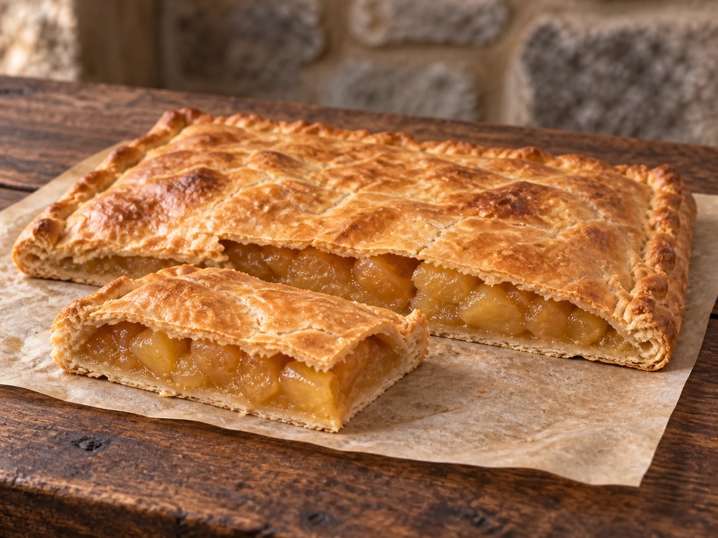 Empanada de manzana