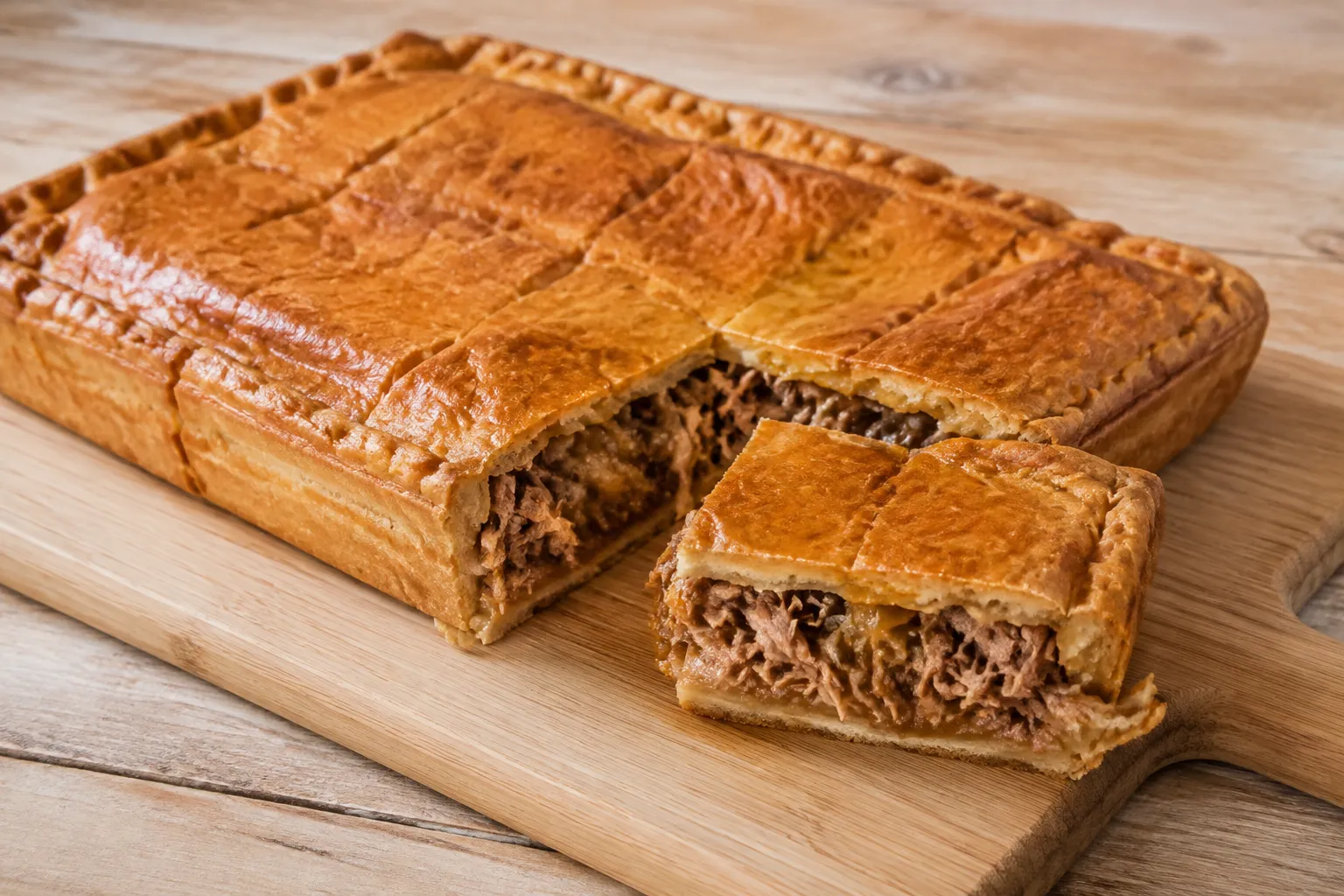 Empanada de ternera asada