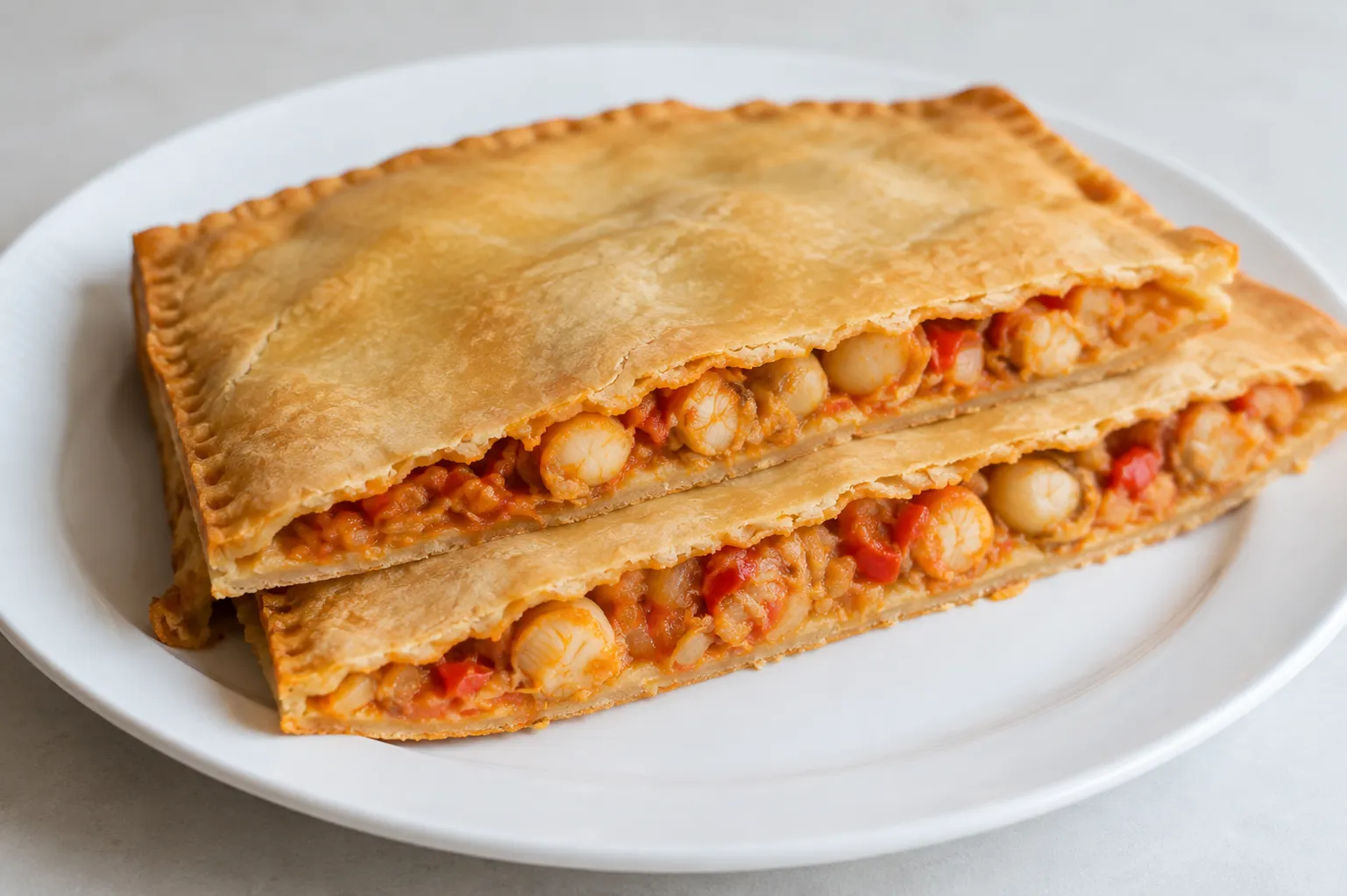 Empanada de zamburiñas