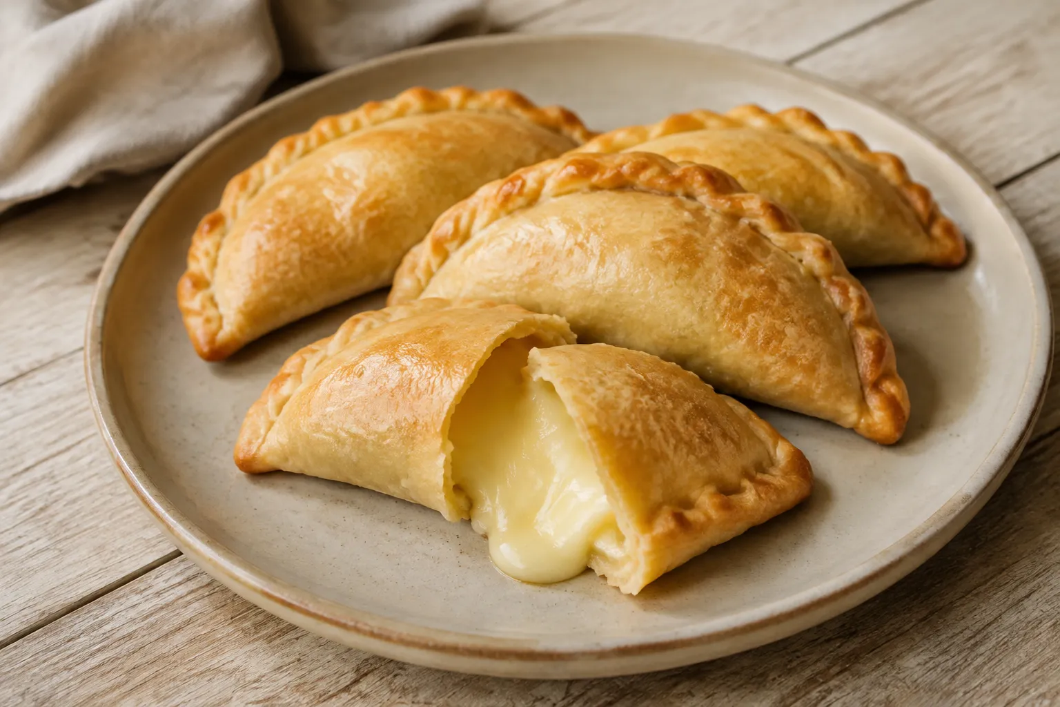 Empanadillas de queso de tetilla