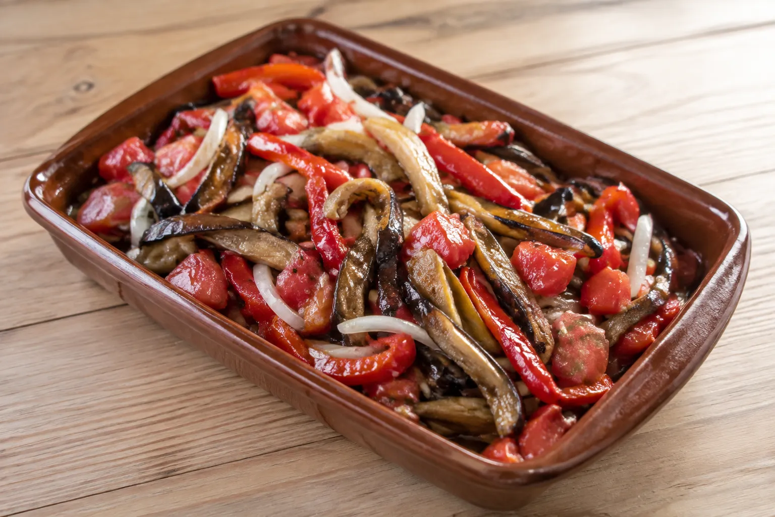Ensalada de berenjena asada