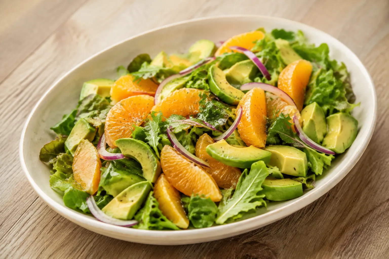 Ensalada de naranja y aguacate