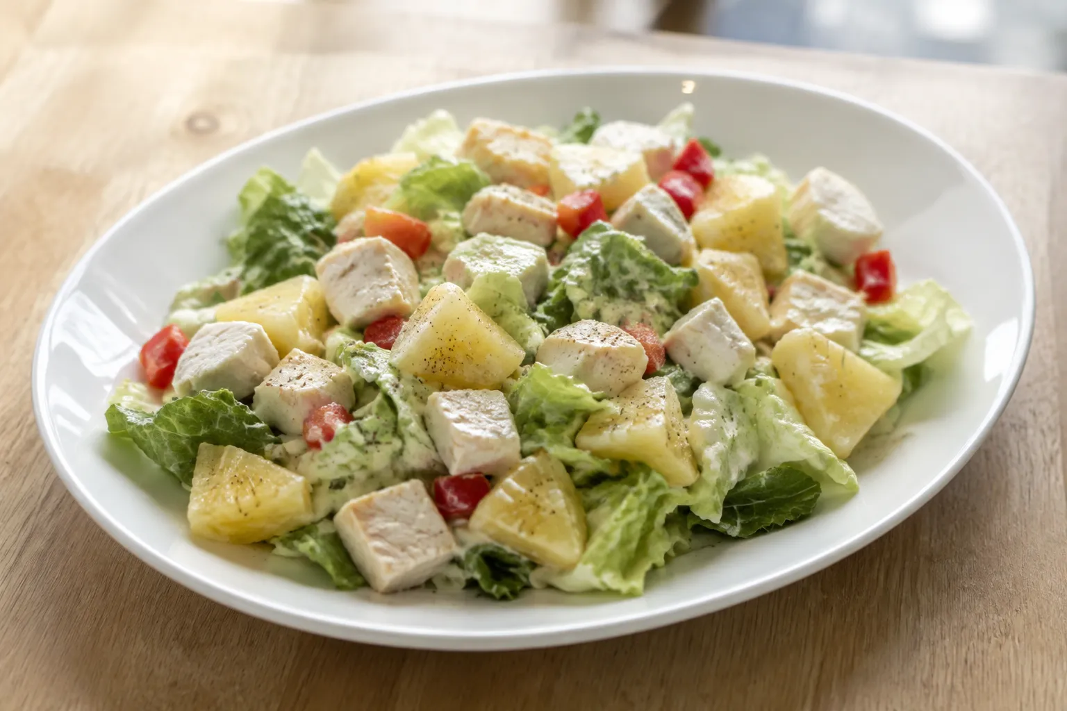 Imagen de la receta Ensalada de pollo y piña