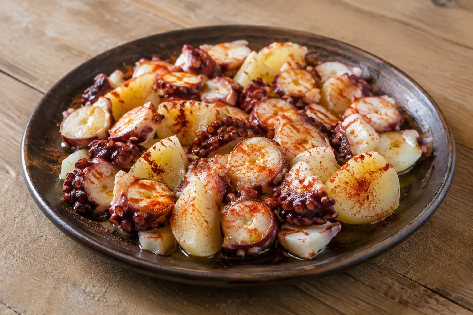 Ensalada de pulpo y patata