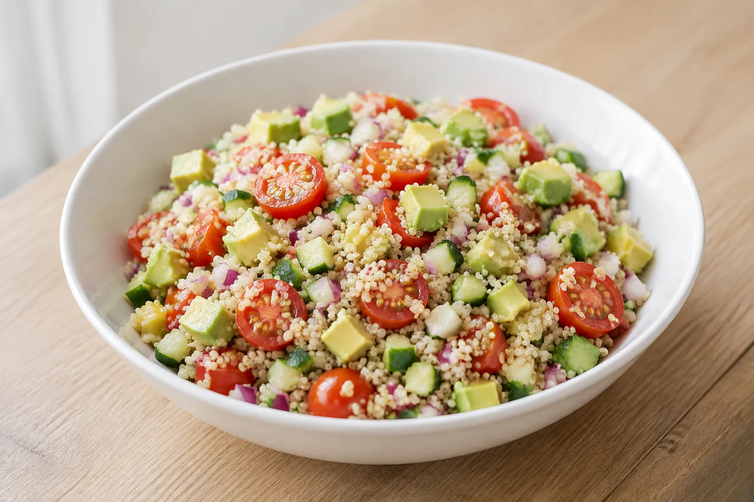 Imagen de la receta Ensalada de quinoa y aguacate