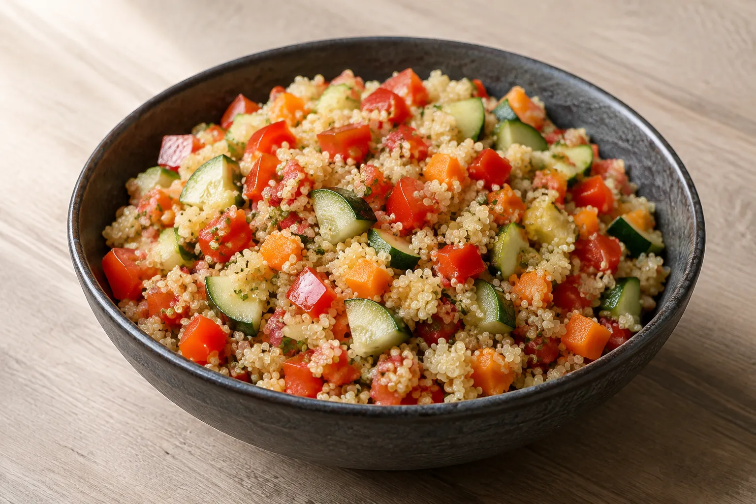 Imagen de la receta Ensalada de quinoa y verduras